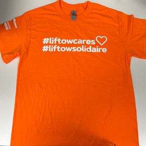 "Liftow Cares" T-Shirt