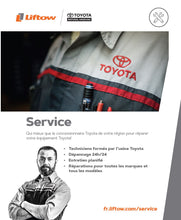 Load image into Gallery viewer, Liftow Service &amp; Rental Flyer (French, 100&#39;s)
