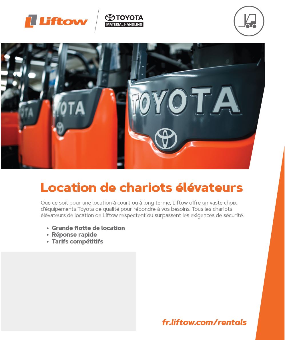 Liftow Service & Rental Flyer (French, 100's)