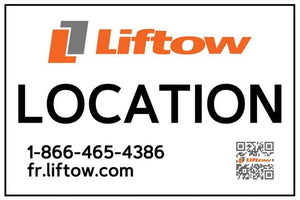 Rental Location Labels French (Sealed Packs of 25)