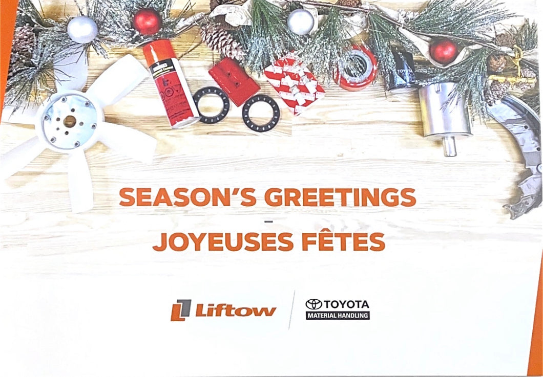 Liftow Bilingual Christmas Card