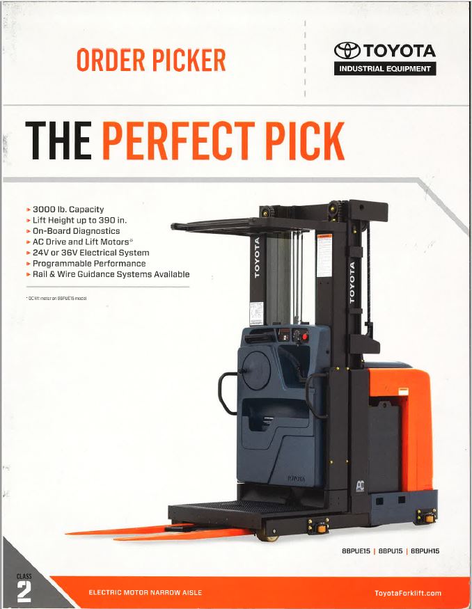 Order Picker Brochure (pack of 25)