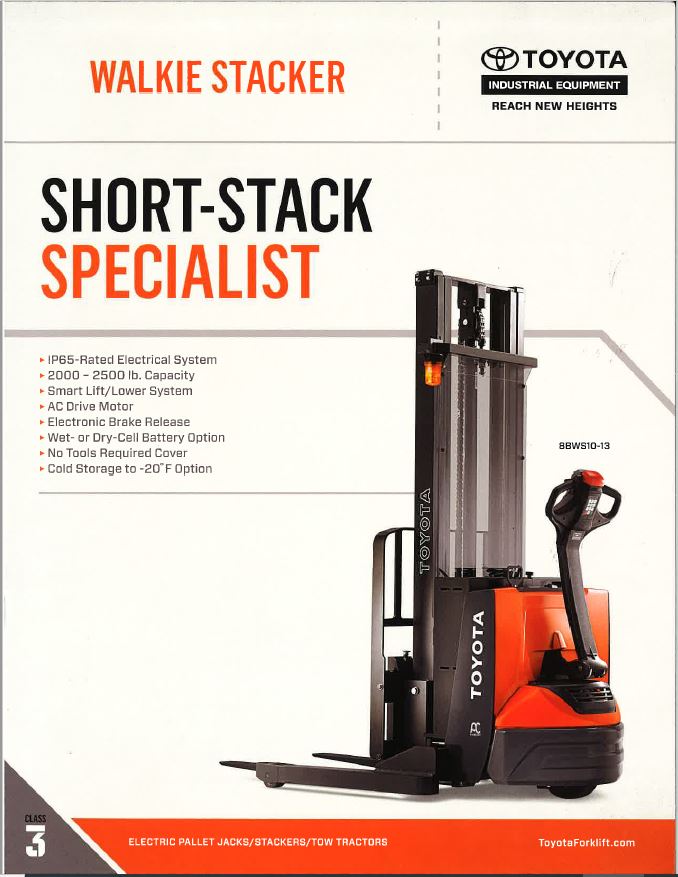 Walkie Stacker Brochure (pack of 25)