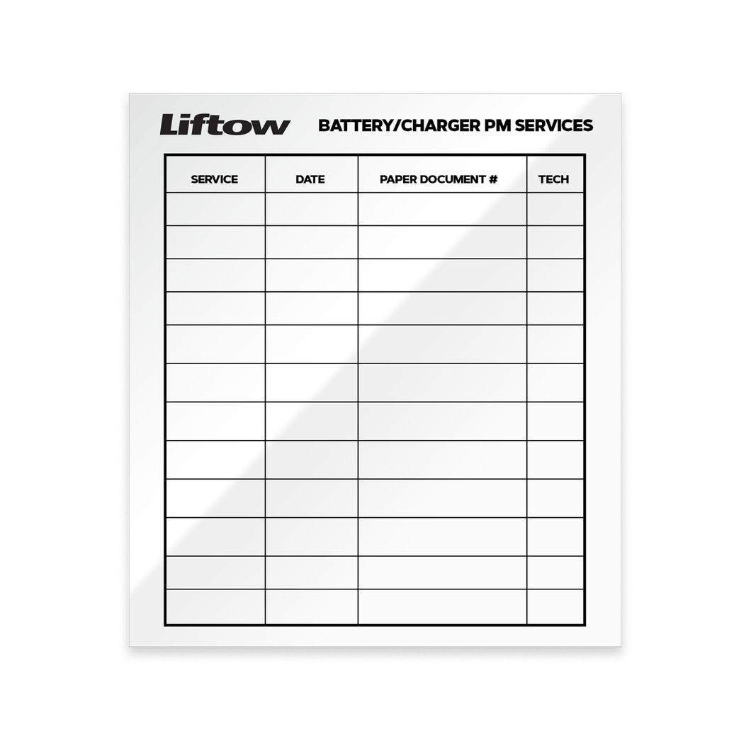 PM Battery Decal (Sealed Packs of 25)