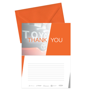 Thank You Cards - English (pack of 25)